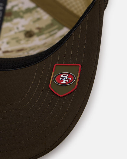 New Era San Francisco 49ers 'Salute' 9SEVENTY Snapback Olive