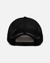 New Era Detroit Lions 'Bleach' 9FORTY A-Frame Trucker Snapback Denim