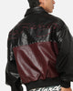 Ed Hardy Voltage Bomber Jacket Black/Burgundy