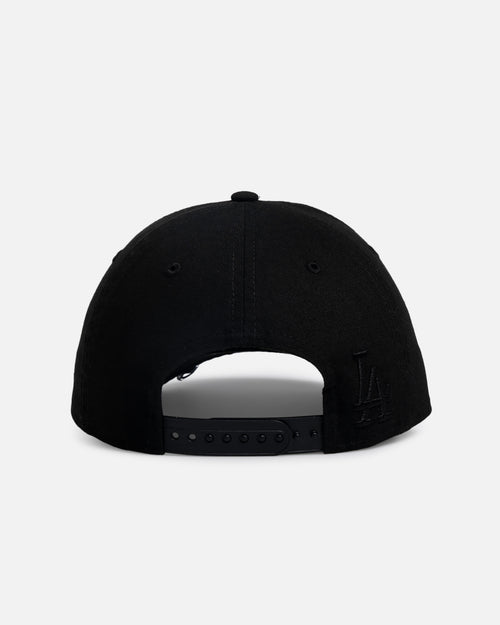 New Era Los Angeles Dodgers 'Applique Distressed' 9FORTY A-Frame Snapback Black/White