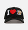 New Era Baltimore Ravens 'Love' 9FORTY A-Frame Snapback Black