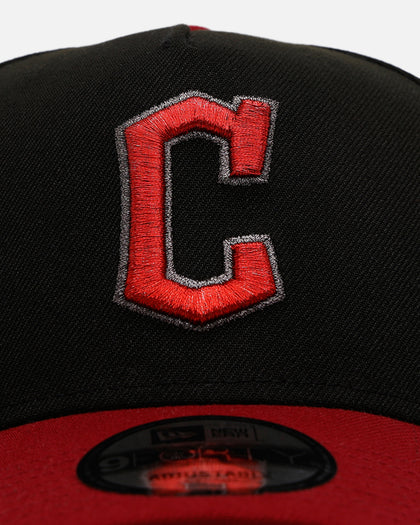 New Era Cleveland Guardians 'Metallic City Connect' 9FORTY A-Frame Snapback Official Team Color