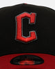 New Era Cleveland Guardians 'Metallic City Connect' 9FORTY A-Frame Snapback Official Team Color
