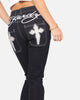 Ed Hardy Women's Stellar Bootcut Jeans Mid Blue