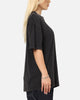 Culture Kings Standard Drop Shoulder T-Shirt Black Acidwash