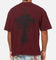 Ed Hardy Sacred Heart T-Shirt Burgundy