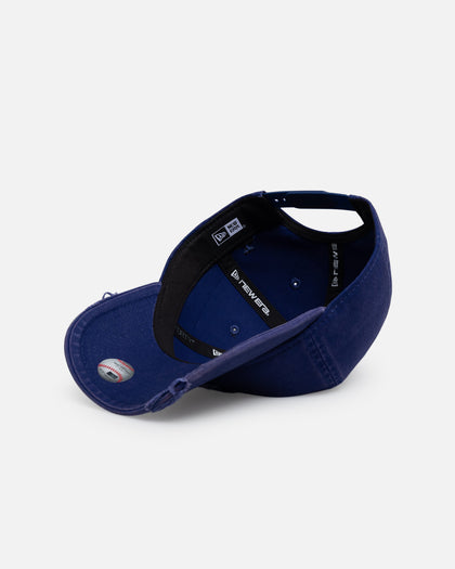 New Era Los Angeles Dodgers 'Snow Washed Fray' 9FORTY A-Frame Unstructured Snapback Dark Royal