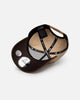 New Era New York Yankees 'Oat Brown Suede' 9FORTY A-Frame Snapback Brown