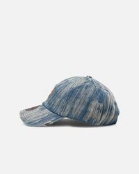 Mitchell & Ness Seattle SuperSonics 'Washed Denim' Dad Fit Strapback Denim