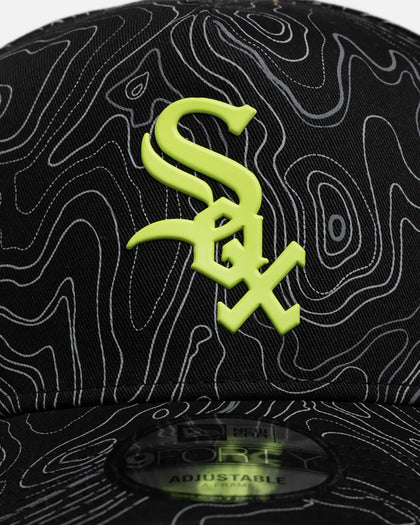 New Era Chicago White Sox 'Neon Ops' 9FORTY A-Frame Snapback Black