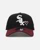 New Era Chicago White Sox 'Burgundy Hearts' 9FORTY A-Frame Snapback Black/Maroon
