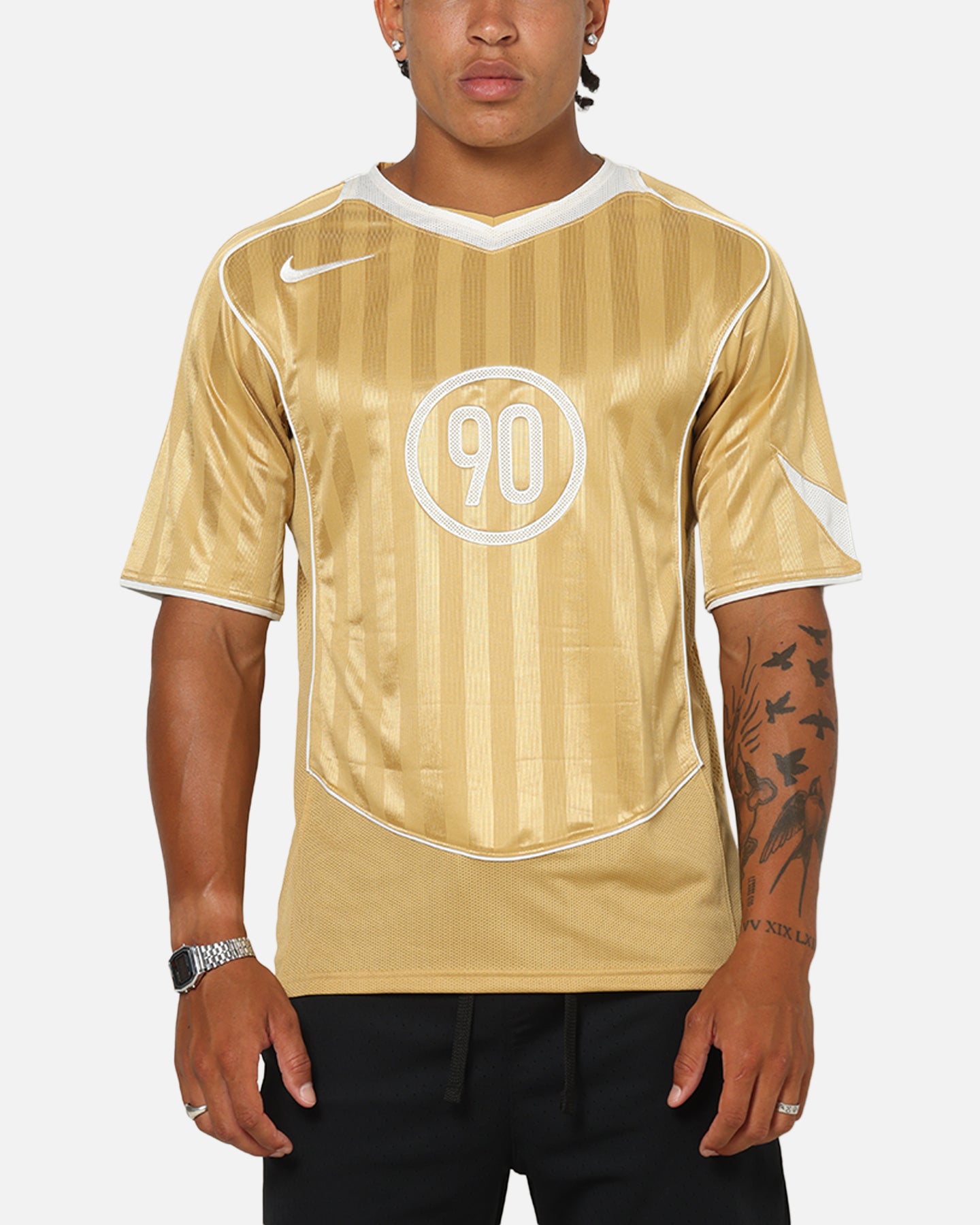 Nike Total 90 Soccer T-Shirt Club Gold/Summit White | Culture Kings