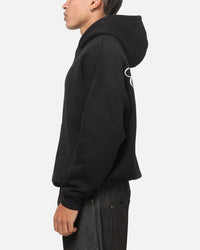 Carre Mini Script Hoodie Black