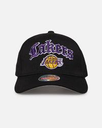 Mitchell & Ness Los Angeles Lakers 'Old English Classic' MVP Snapback Black