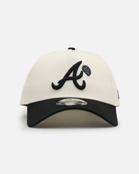 New Era Atlanta Braves 'Paisley Hit' 9FORTY A-Frame Snapback Chrome White/Black