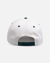 New Era Chicago White Sox 'Dark Green Chrome' 9FORTY A-Frame Unstructured Snapback White/Green