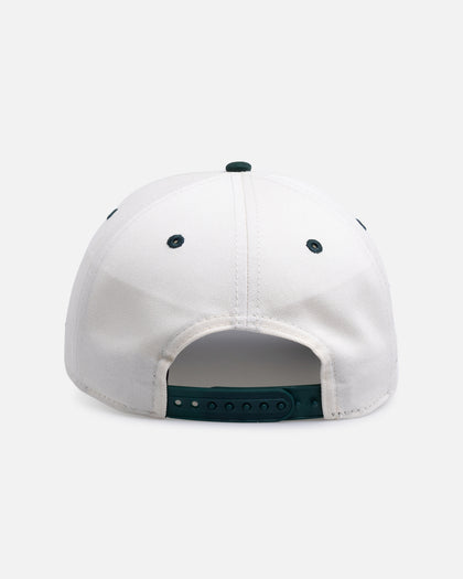 New Era Chicago White Sox 'Dark Green Chrome' 9FORTY A-Frame Unstructured Snapback White/Green