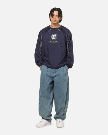 Majestic Athletic England Nylon Crewneck Navy