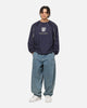 Majestic Athletic England Nylon Crewneck Navy