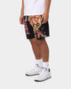 Starter Slamming Track Shorts Washed Black