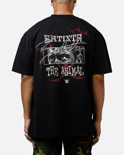 Culture Kings X WWE Dave Bautista Ruthless Aggression Vintage T-Shirt Black