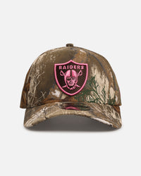 New Era Las Vegas Raiders 'Realtree Pink' 9FORTY A-Frame Snapback Real Tree/Pink