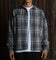 American Thrift Utility Flannel Shirt Grey