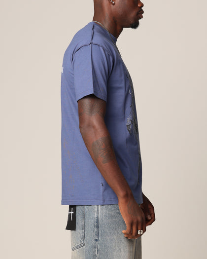 Saint Morta Wraith Cut T-Shirt Petrol Blue