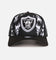 New Era Las Vegas Raiders 'Crown Flames' 9OFRTY A-Frame Snapback Black/White