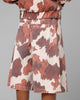 Loiter Hide Jorts Cowhide