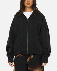 Saint Morta Crossbearer Zip Hoodie Black