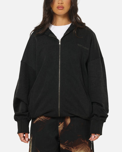 Saint Morta Crossbearer Zip Hoodie Black