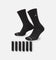 Jordan Everyday Cushioned Crew Socks 6 Pack Black/White