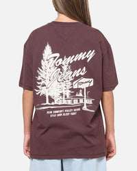 Tommy Jeans Relax Novelty T-Shirt Brown