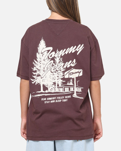 Tommy Jeans Relax Novelty T-Shirt Brown
