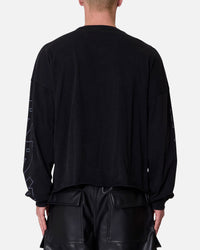 MNML 994 Wolf Long Sleeve T-Shirt Black