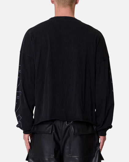 MNML 994 Wolf Long Sleeve T-Shirt Black