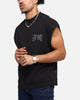 Saint Morta Vill Park Cut Off Sweater Vintage Black