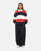 Tommy Jeans Relaxed Badge Stripe Rugby Shirt Navy