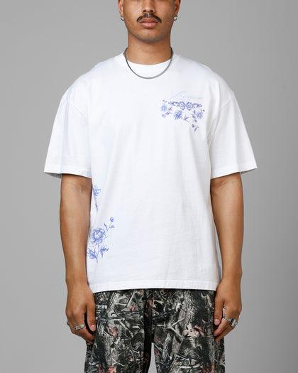 Loiter Fine China Heavyweight T-Shirt White