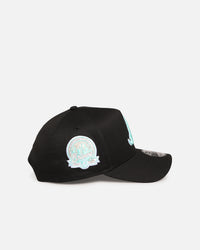 New Era Atlanta Braves 'Black Aqua' 9FORTY A-Frame Snapback Black/Aqua