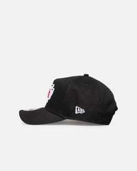 New Era Kansas City Chiefs 'Upside Down Logo' 9FORTY A-Frame Snapback Black/Official Team Color