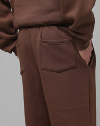 Loiter Hybrid Sweatpants Brown/Pink