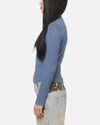 Ed Hardy Women's Signature Knit Jumper Navy