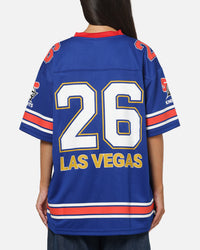 Bleacher Athletic Newcastle Knights NRL Vegas Round 2026 Jersey Blue