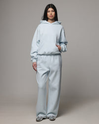 American Thrift Women's Classic Hoodie Light Blue
