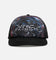 Loiter Airbrush Panther Trucker Snapback Cap Black