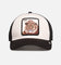 Goorin Bros The King Lion Trucker Snapback Off White/Black