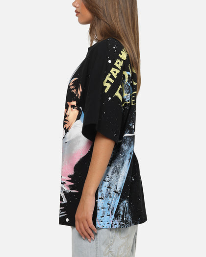 73Studio Star Wars '77 A New Hope All Print T-Shirt Black
