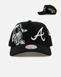 Mitchell & Ness Atlanta Braves 'Rocketman' Pro Pinch Snapback Black